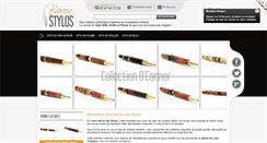 Desktop Screenshot of baron-des-stylos.com